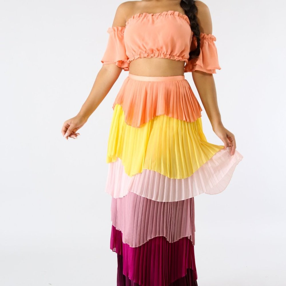 Bora Bora Pleated set - Picture 6 of 8